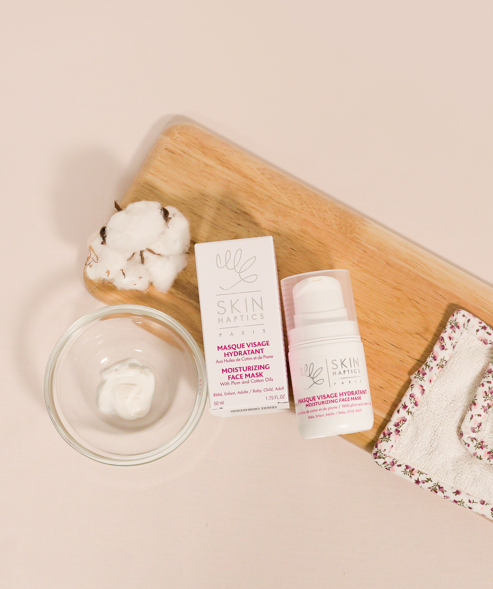 Skinhaptics Бетке арналған ылғалдандырғыш маска 50мл / Увлажняющая маска для лица 50мл